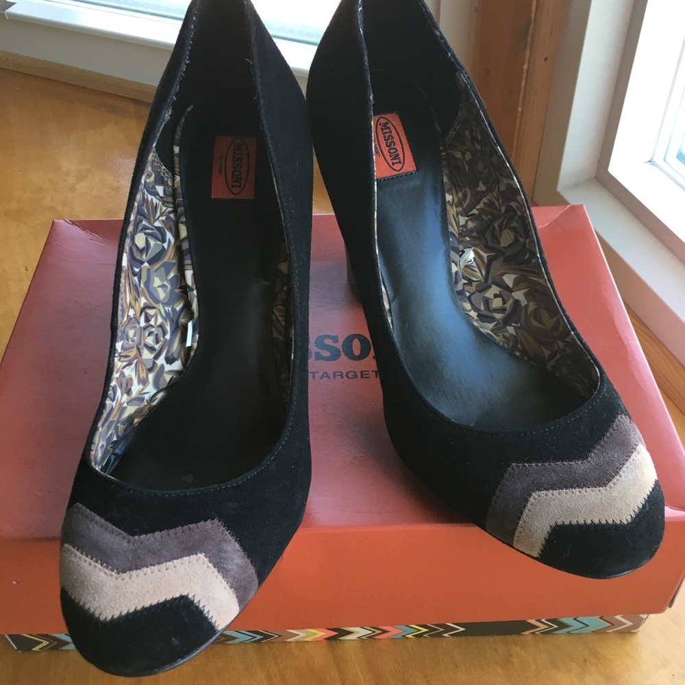 Missoni for Target Suede Pumps